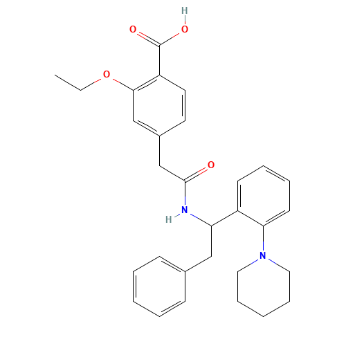 2-Desisopropyl-2-phenyl Repaglinide (Repaglinide Impurity) (CAS: 107362-12-9) - Related Chemical Product