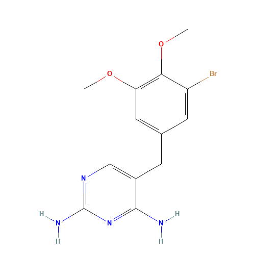 4-Desmethoxy-4-bromo Trimethoprim (CAS: 16285-82-8) - Related Chemical Product