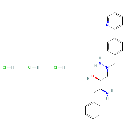 Des-N-(methoxycarbonyl)-L-tert-leucine Atazanavir Trihydrochloride (CAS: 198904-87-9) - Related Chemical Product