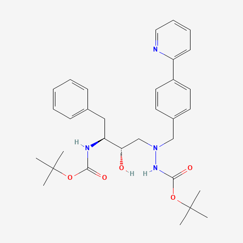 Des-N-(methoxycarbonyl)-L-tert-leucine Bis-Boc Atazanavir (CAS: 198904-86-8) - Related Chemical Product