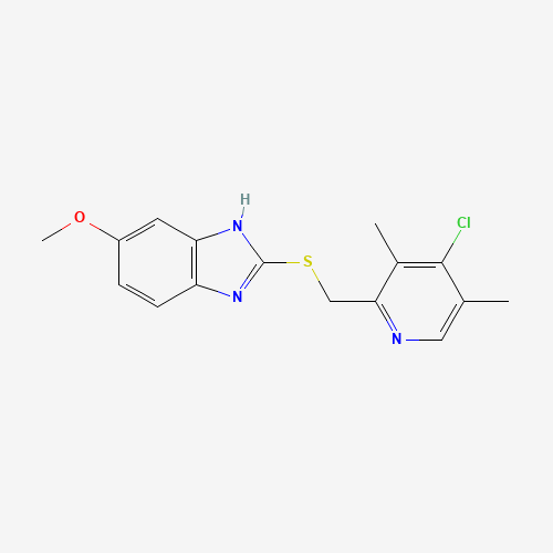 4-Desmethoxy-4-chloro Omeprazole Sulfide (CAS: 220757-74-4) - Related Chemical Product