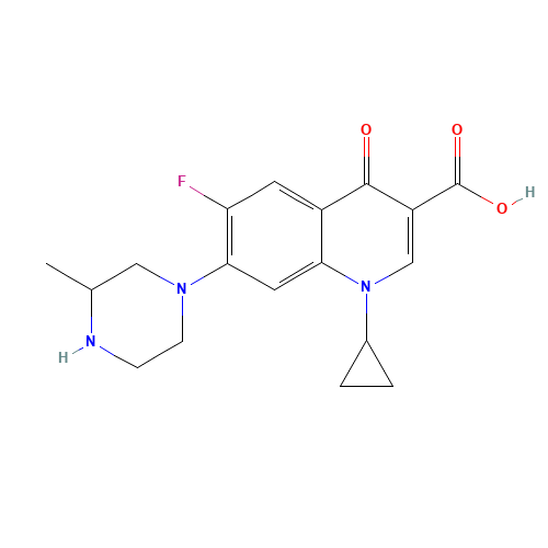 Desmethoxy Gatifloxacin Trifluoroacetate (CAS: 93107-32-5) - Related Chemical Product