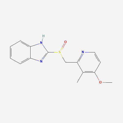 4-Desmethoxypropoxyl-4-methoxy Rabeprazole (CAS: 102804-77-3) - Chemical Structure and Molecular Formula 