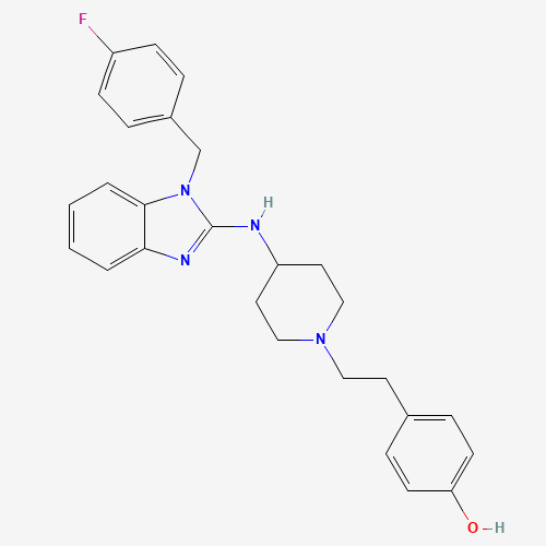 O-Desmethyl Astemizole (CAS: 73736-50-2) - Chemical Structure and Molecular Formula 