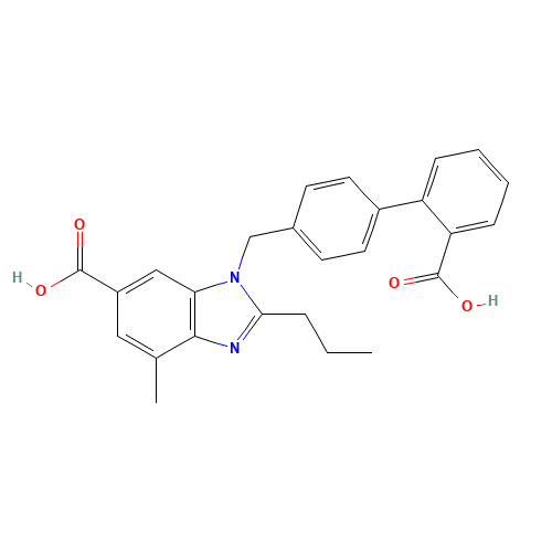6-Des(1-methyl-2-benzimidazolyl)-6-carboxy Telmisartan (CAS: 884330-12-5) - Related Chemical Product