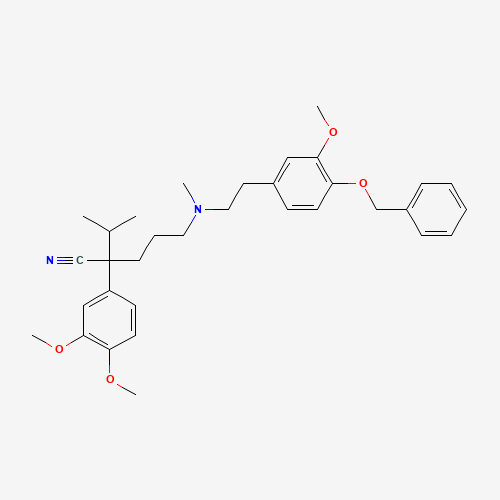 p-O-Desmethyl p-O-Benzyl Verapamil (CAS: 114829-62-8) - Related Chemical Product