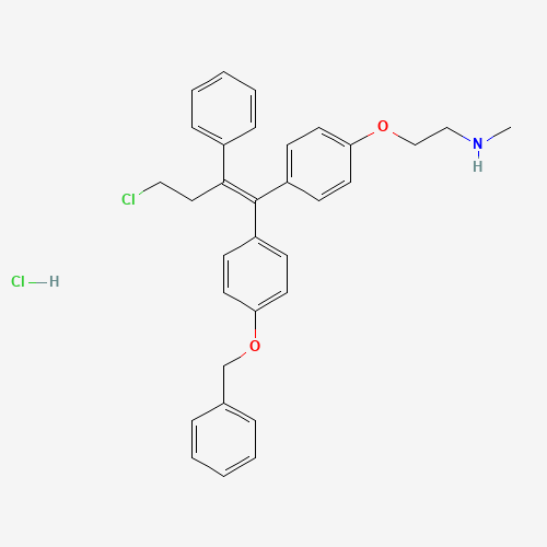 N-Desmethyl 4-Benzyloxy Toremifene Hydrochloride (CAS: 176671-80-0) - Related Chemical Product