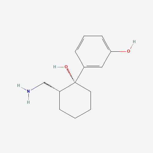 (+)-O-Desmethyl-N,N-bisdesmethyl Tramadol (CAS: 1235568-21-4) - Related Chemical Product