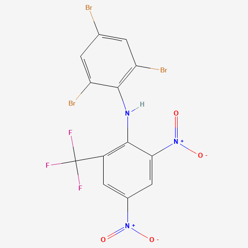 Desmethyl Bromethalin (CAS: 57729-86-9) - Chemical Structure and Molecular Formula 