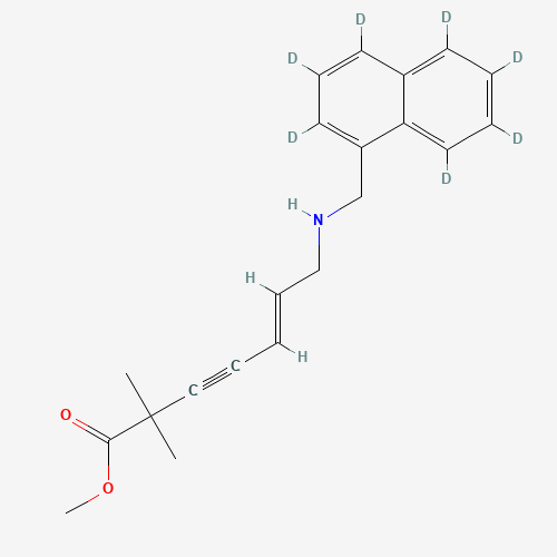 N-Desmethylcarboxy Terbinafine-d7 Methyl Ester (CAS: 1185245-14-0) - Related Chemical Product