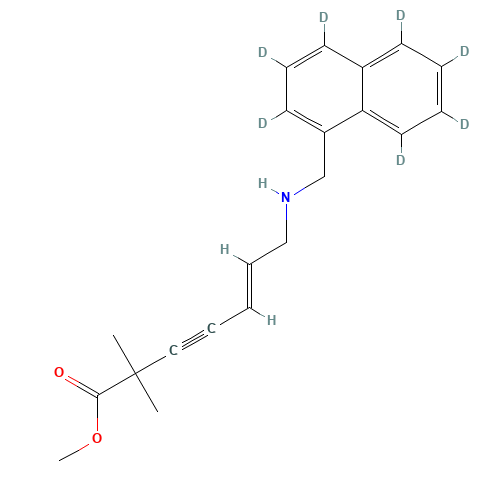 N-Desmethylcarboxy Terbinafine-d7 Methyl Ester (CAS: 1185245-14-0) - Related Chemical Product
