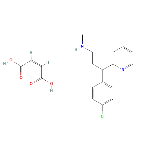 Desmethyl Chlorpheniramine Maleate Salt (CAS: 22630-25-7) - Related Chemical Product