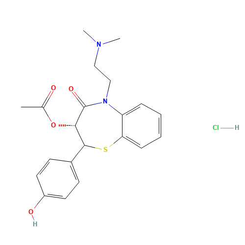 O-Desmethyl Diltiazem Hydrochloride (CAS: 142926-07-6) - Related Chemical Product