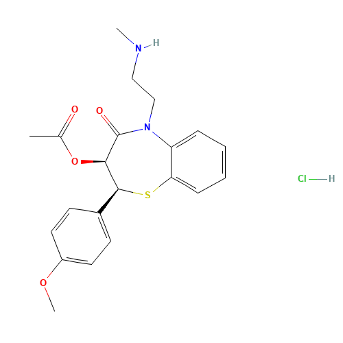 N-Desmethyl Diltiazem Hydrochloride (CAS: 130606-60-9) - Related Chemical Product