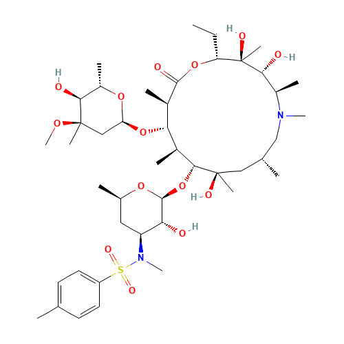 3'-N-Desmethyl-3'-N-tosyl Azithromycin (CAS: 612069-31-5) - Related Chemical Product