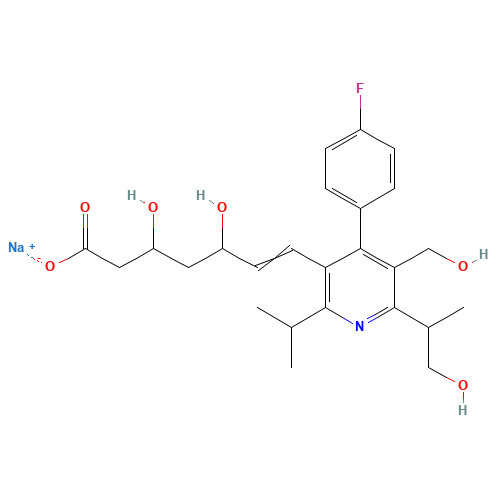 Desmethyl Hydroxy Cerivastatin Sodium Salt (CAS: 201793-00-2) - Related Chemical Product