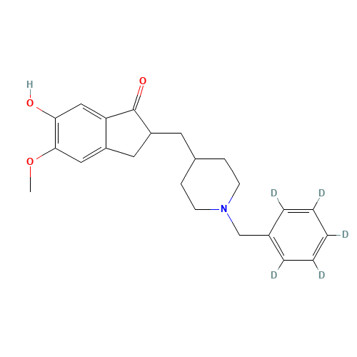 6-O-Desmethyl Donepezil-d5 (CAS: 1189443-74-0) - Related Chemical Product