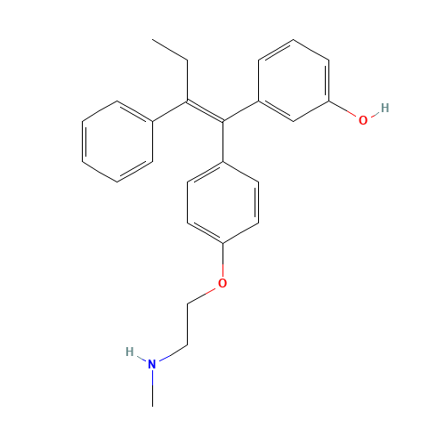 N-Desmethyl Droloxifene (contains up to 5% Z isomer) (CAS: 83647-33-0) - Related Chemical Product