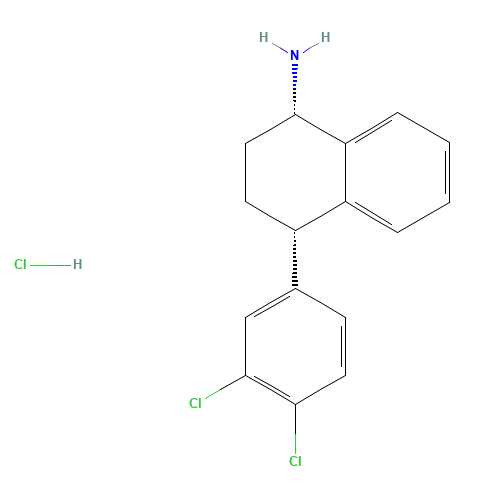 rac-cis-N-Desmethyl Sertraline Hydrochloride (CAS: 91797-57-8) - Related Chemical Product