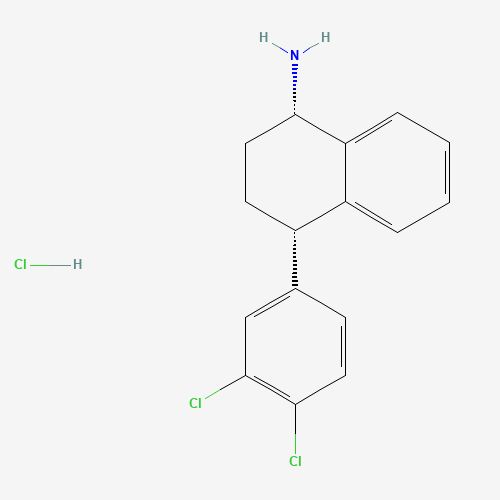 (1S,4S)-N-Desmethyl Sertraline Hydrochloride (CAS: 675126-10-0) - Related Chemical Product