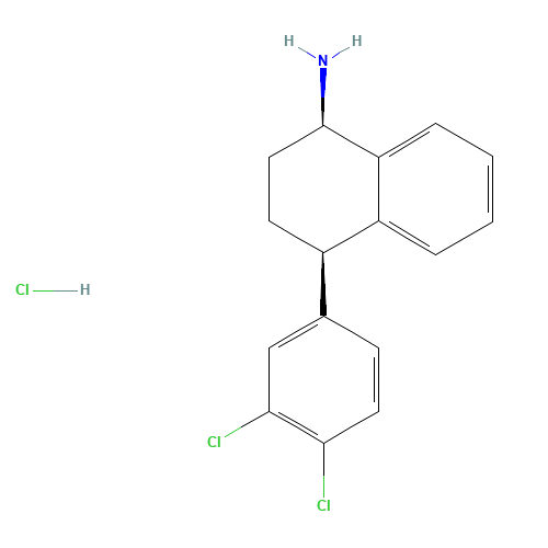 (1R,4R)-N-Desmethyl Sertraline Hydrochloride (CAS: 675126-09-7) - Related Chemical Product