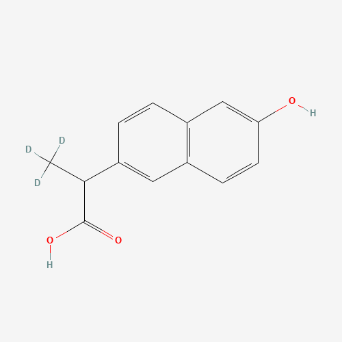 rac O-Desmethyl Naproxen-d3 (CAS: 1122399-99-8) - Related Chemical Product