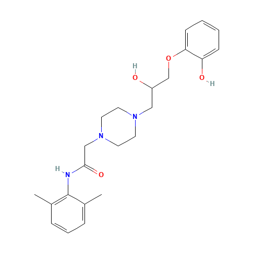 Desmethyl Ranolazine (CAS: 172430-45-4) - Related Chemical Product