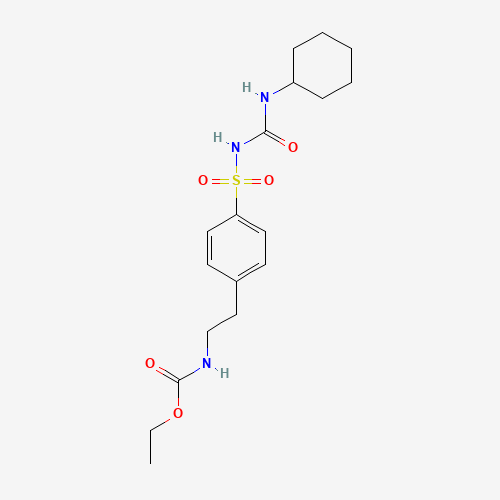 N-Des(5-methylpyrazinecarbonyl)-N-ethylcarboxyl Glipizide (CAS: 13554-93-3) - Related Chemical Product
