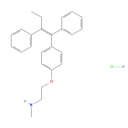 N-Desmethyl Tamoxifen Hydrochloride (CAS: 15917-65-4) - Related Chemical Product