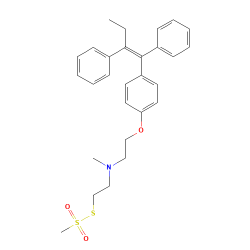N-Desmethyl Tamoxifen Methanethiosulfonate (CAS: 1025678-19-6) - Related Chemical Product