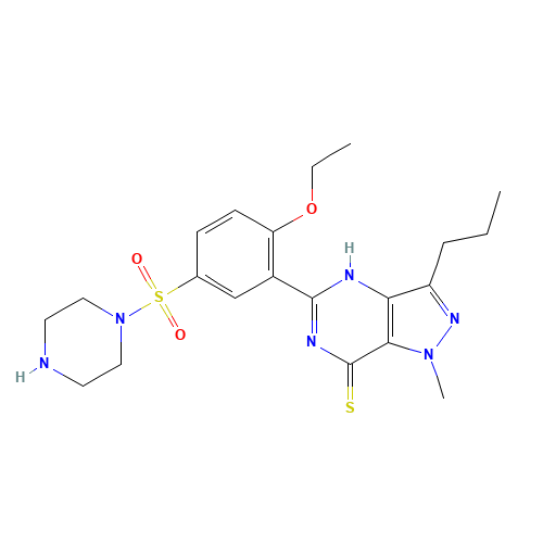 Desmethyl Thiosildenafil (CAS: 479073-86-4) - Related Chemical Product