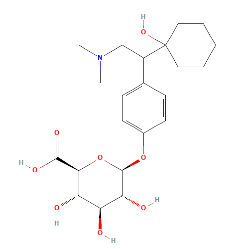 rac O-Desmethyl Venlafaxine b-D-Glucuronide (CAS: 1021933-98-1) - Related Chemical Product