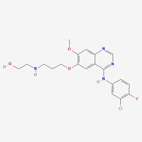 3-Desmorpholinyl-3-hydroxyethylamino Gefitinib (CAS: 847949-56-8) - Related Chemical Product