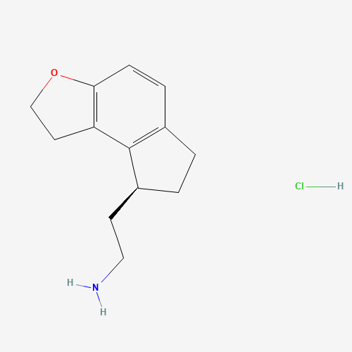 Despropionyl Ramelteon Hydrochloride (CAS: 196597-80-5) - Chemical Structure and Molecular Formula 