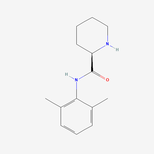 N-Despropyl (R)-Ropivacaine (CAS: 27262-43-7) - Chemical Structure and Molecular Formula 