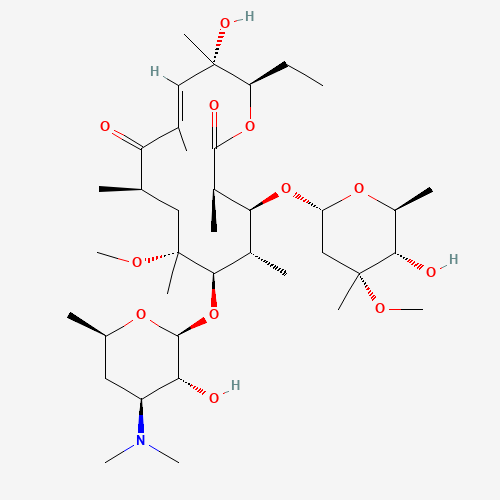 (10E)-10,11-Didehydro-11-deoxy-6-O-methylerythromycin (CAS: 144604-03-5) - Related Chemical Product