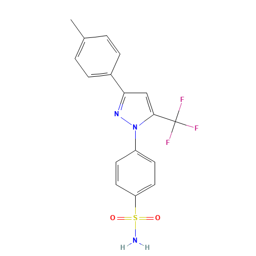 N-De(4-sulfonamidophenyl)-N'-(4-sulfonamidophenyl) Celecoxib (CAS: 331943-04-5) - Related Chemical Product