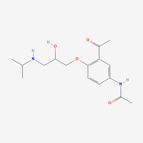 rac Diacetolol (CAS: 22568-64-5) - Related Chemical Product