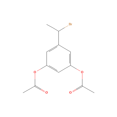 1-(3,5-Diacetoxyphenyl)-1-bromoethane (CAS: 1026420-83-6) - Related Chemical Product