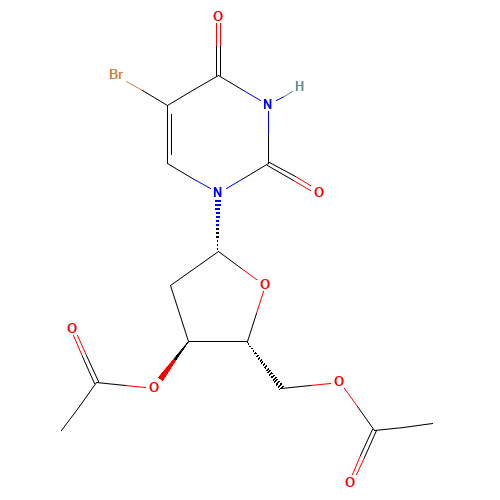 3',5'-Di-O-acetyl-5-bromo-2'-deoxyuridine (CAS: 6161-23-5) - Related Chemical Product