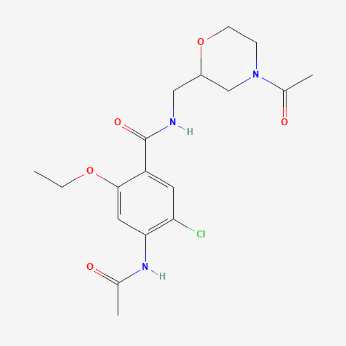 N,N-Diacetyl Des-4-fluorobenzyl Mosapride (CAS: 170799-32-3) - Related Chemical Product