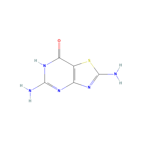 2,5-Diamino-2,3-dihydrothiazolo[4,5-d]pyrimidine-7-(6H)-one (CAS: 22288-77-3) - Related Chemical Product