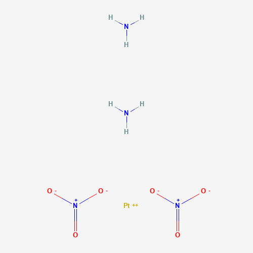 cis-Diamminedinitratoplatinum (CAS: 41575-87-5) - Chemical Structure and Molecular Formula 