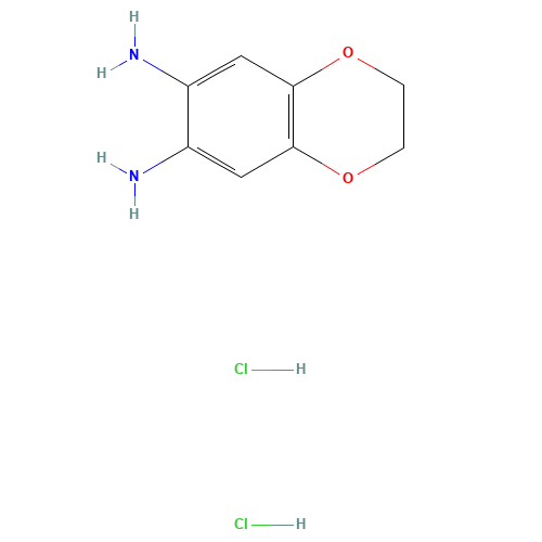 1,2-Diamino-4,5-ethylenedioxybenzene,Dihydrochloride (CAS: 73448-02-9) - Related Chemical Product