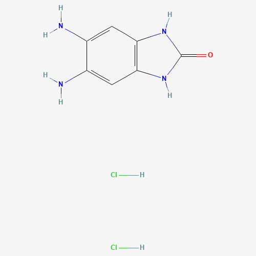 5,6-Diamino-2-hydroxybenzimidazole Dihydrochloride (CAS: 42815-81-6) - Related Chemical Product