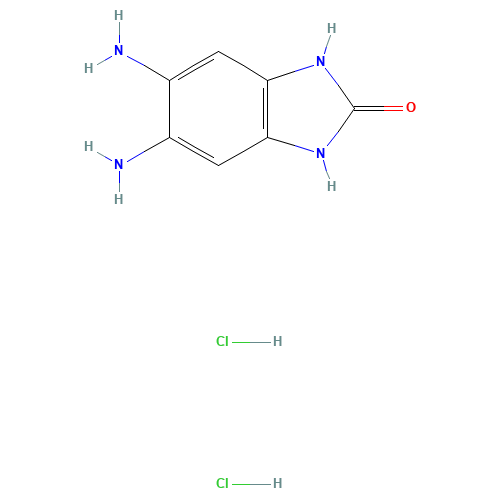 5,6-Diamino-2-hydroxybenzimidazole Dihydrochloride (CAS: 42815-81-6) - Related Chemical Product
