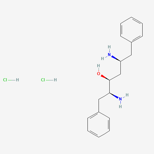 2S,3S,5S-2,5-Diamino-3-hydroxy-1,6-diphenylhexane,Dihydrochloride (CAS: 156769-85-6) - Related Chemical Product