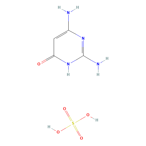 2,6-Diamino-4-hydroxypyrimidine Sulfate (CAS: 58470-85-2) - Related Chemical Product