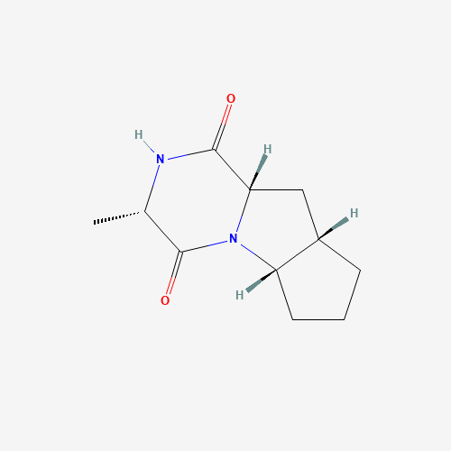 (2S,6S,8S,11S)-1,10-Diazatricyclo[6.4.01,8.02.6]dodecan-9,12-dione (CAS: 129048-16-4) - Related Chemical Product