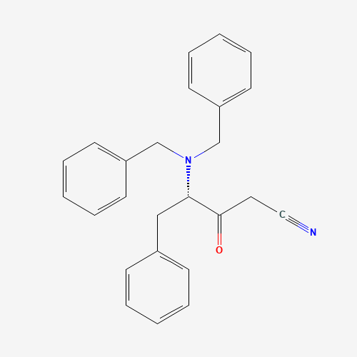 4S-4-Dibenzylamino-3-oxo-5-phenylpentanonitrile (CAS: 156732-12-6) - Related Chemical Product